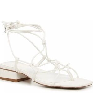 Sam Edelman Daffy White Strappy Women's Sandals size 9